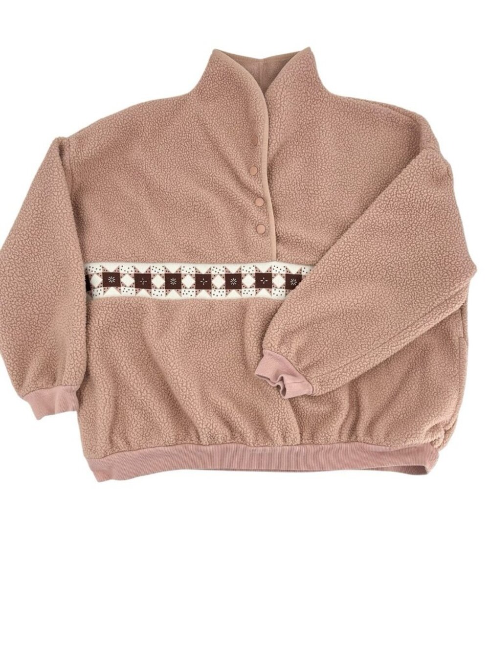 MADEWELL Women's Warm Sandstone Resourced Sherpa Popover Medium